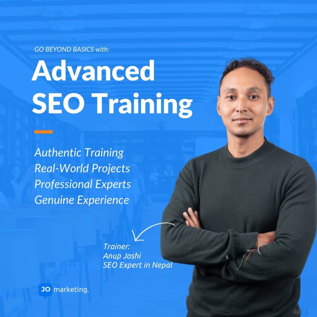 advanced seo training in nepal